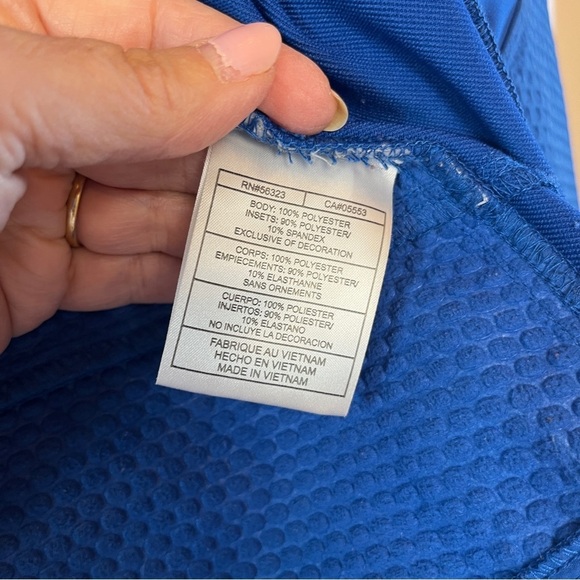 Nike Womens Sphere Pro Soft Shell Running Jacket Blue with Yellow Accents Small - Picture 15 of 16